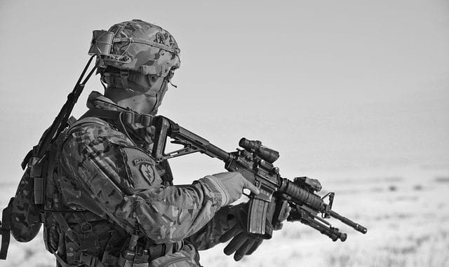 war
