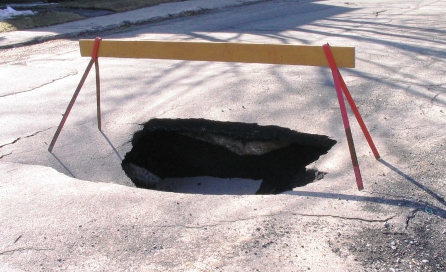 pothole