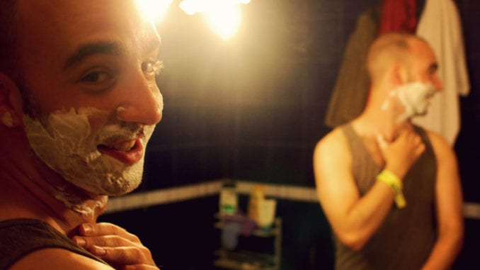 shaving