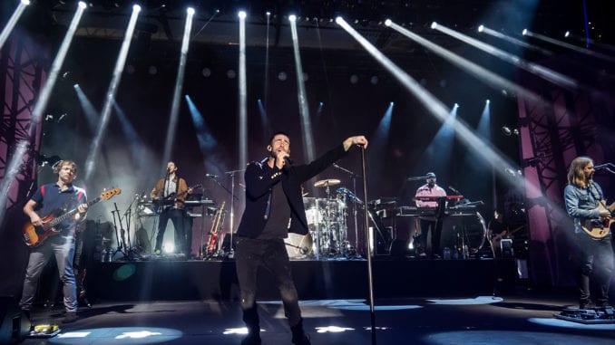 Maroon 5 at the Airbnb Open Spotlight