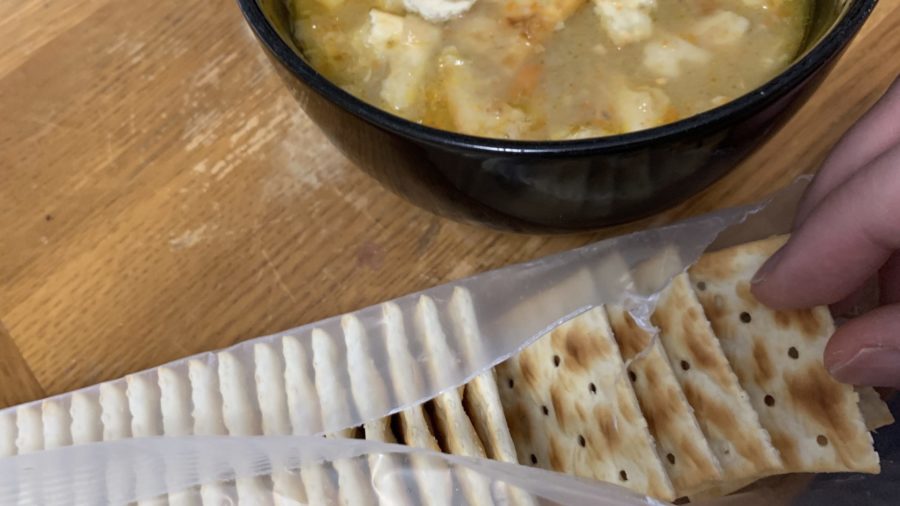 Entire Package of Saltines Needed to Stomach Mrs. Epp's Somma Borscht