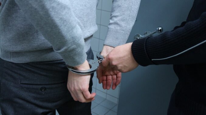 arrested